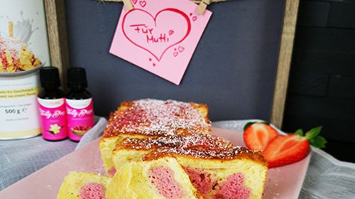 Protein-Herzchen-Kastenkuchen