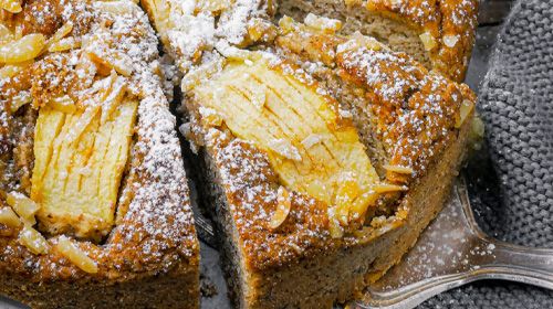 Saftiger Apfelkuchen