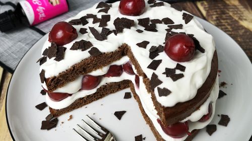 Schwarzwälder Kirschtorte – leicht und kalorienarm!