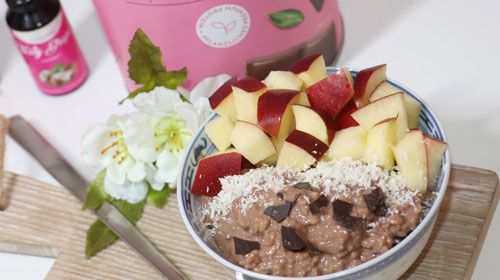 Veganes Protein Porridge