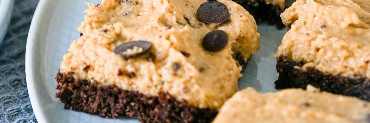 Cookie Dough Brownies