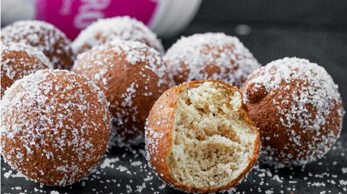 Quarkbällchen mit Tasty Drops