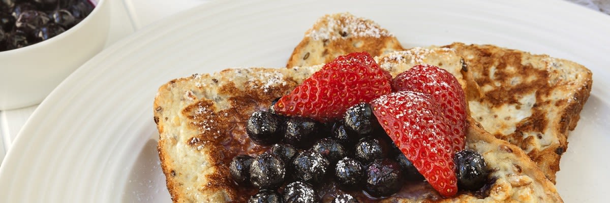 blaubeeren French toast