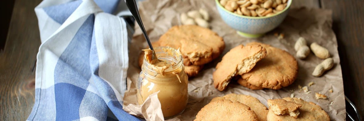 chia erdnussbutter cookies superfood