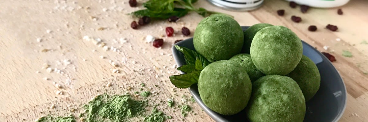 Matcha Protein Balls