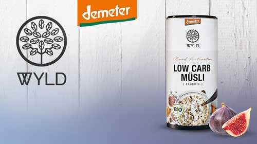WYLD Cerealien jetzt auch in Demeter Qualität