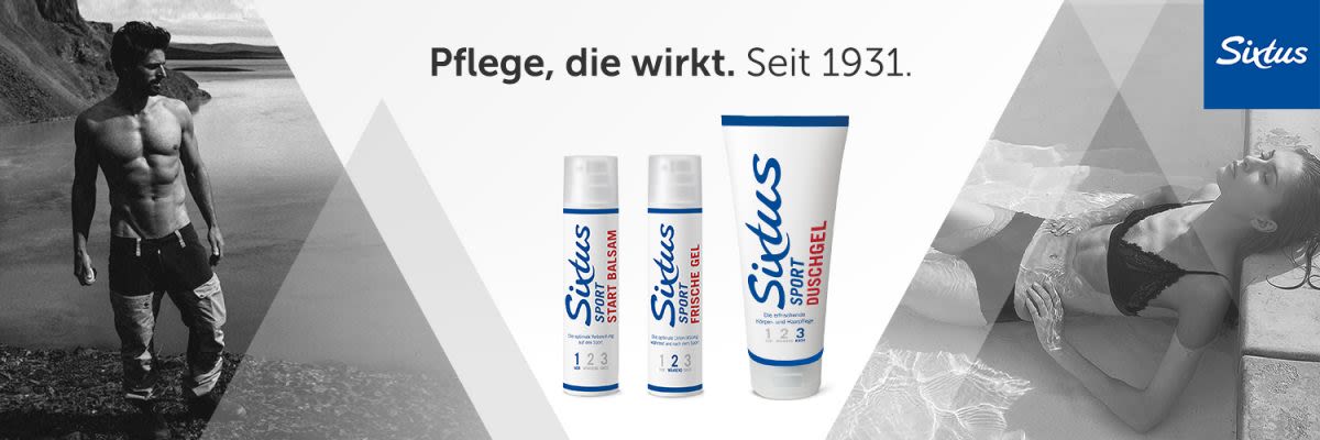 Sixtus. Natürliche Pflege seit 1931.