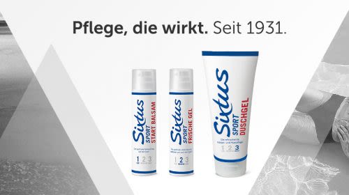 Sixtus Sport - natürliche Pflege für besondere Ansprüche