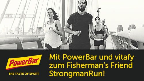 Gewinnspiel: Mit PowerBar zum Fisherman's Friend StrongmanRun 2018 in Köln!
