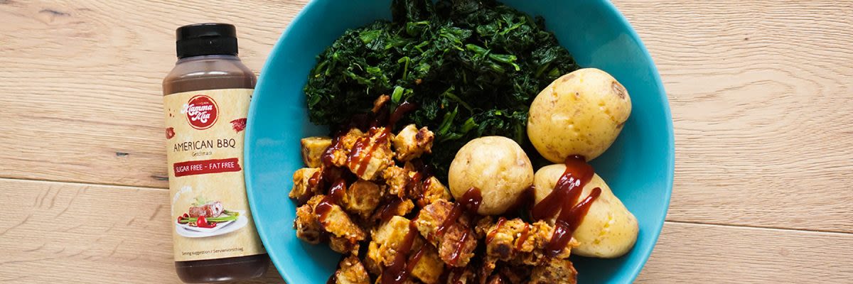 Tofu-Nuggets mit Cornflakespanade