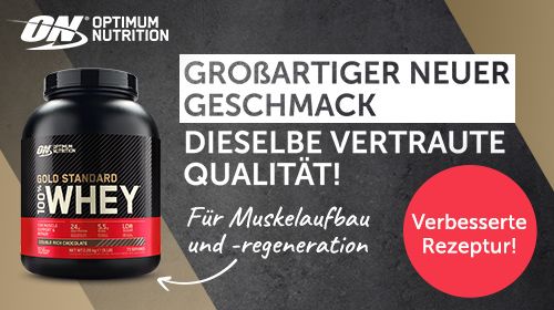Optimum Nutrition im neuen Design mit verbesserter Rezeptur!