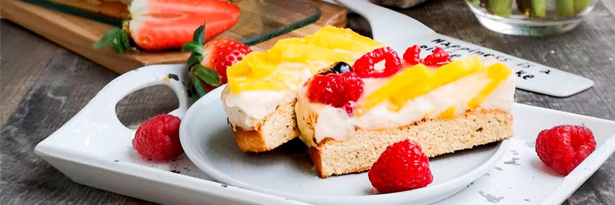 Obstkuchen Rezept mit Iso Whey - GymQueen