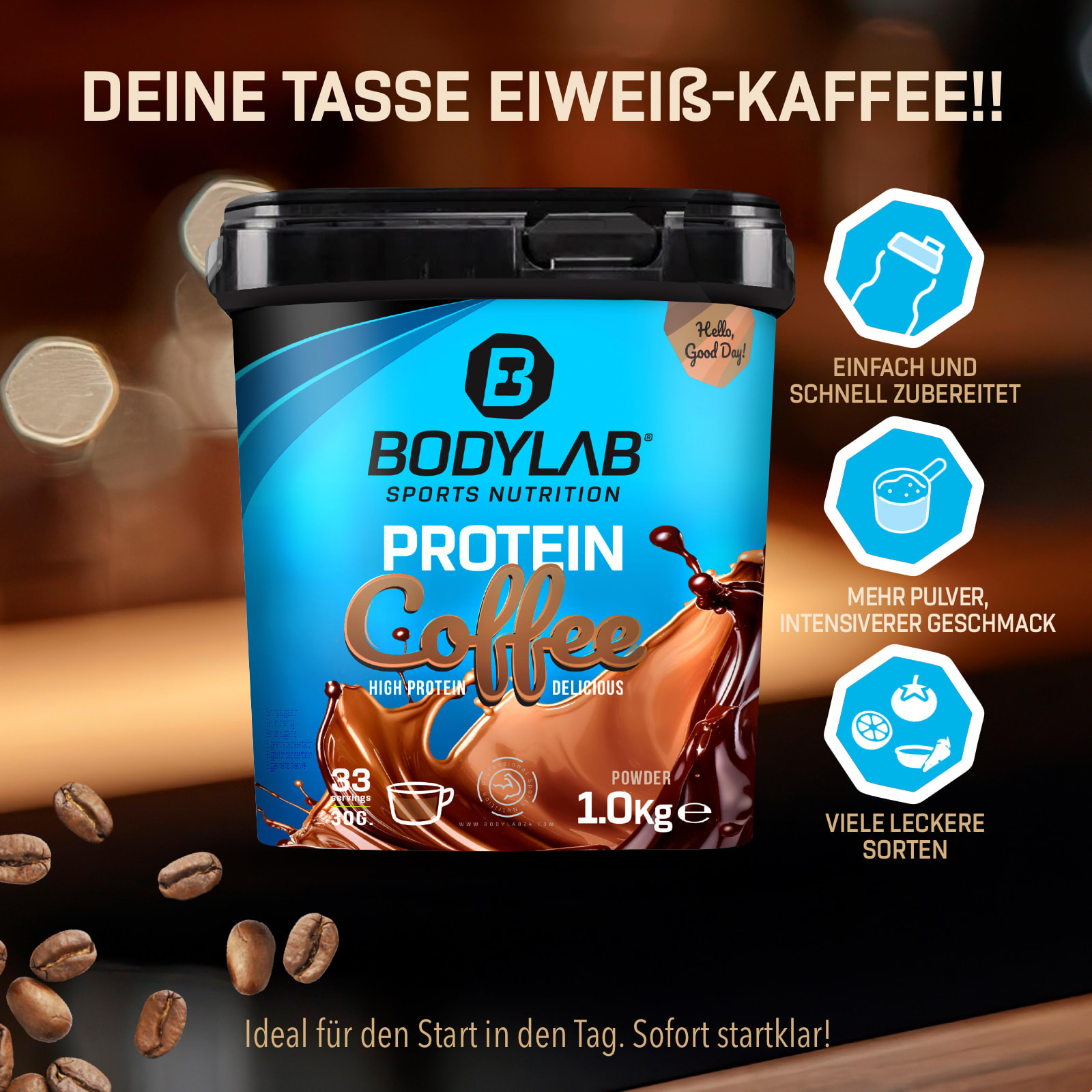 Bodylab Protein Kaffee
