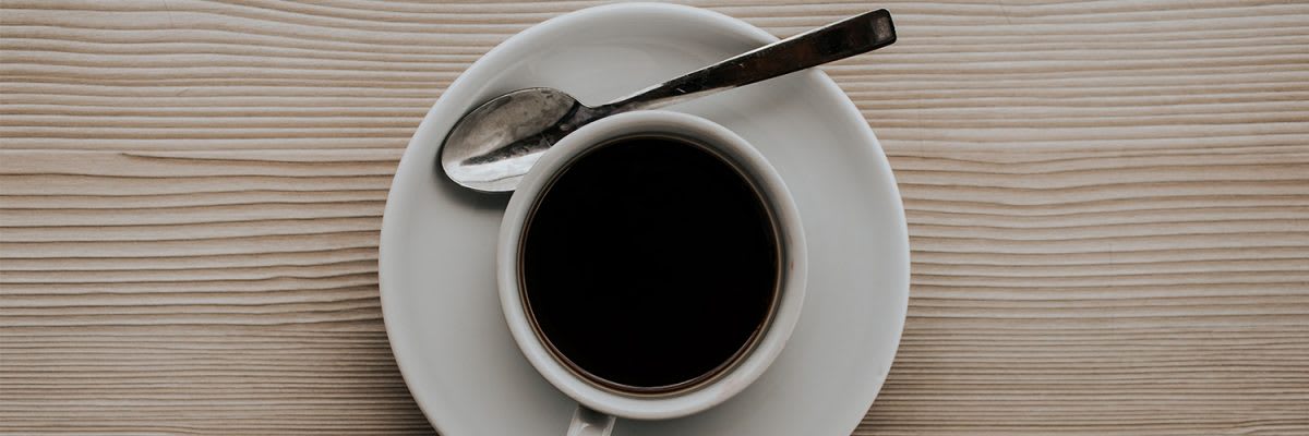 zwarte koffie