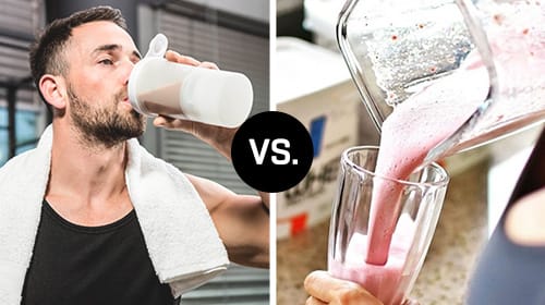 Weight gainer vs. Whey Protein