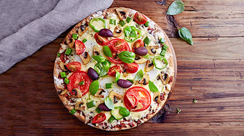 Low Carb-Pizza – vegetarisch lecker!