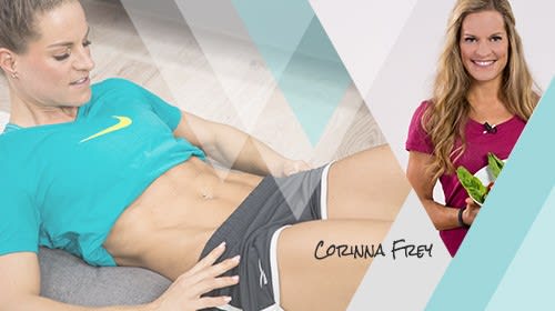 Dein Weg zum Sixpack mit dem Workout von Corinna Frey