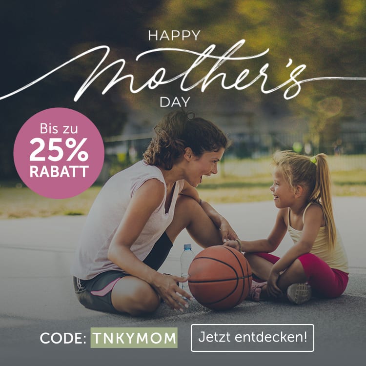 Feiere mit uns Muttertag und sichere dir zu diesem Anlass bis zu 25% Rabatt!