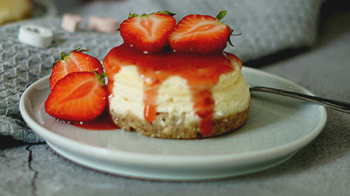 Strawberry Sensation Cheesecake