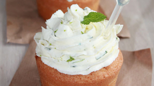 Low Carb Mojito-Muffins