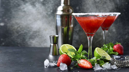 Alkoholfreier Strawberry Daiquiri