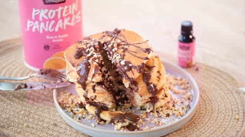 Protein Pancakes mit Queenella-Topping