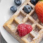 Selbstgemachte Waffeln mit Tasty Drops