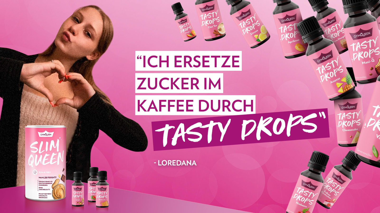 Wollnys: Loredana setzt auf kalorienfreie Tasty Drops