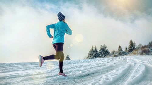 Laufen im Winter - Tipps für die kalte Jahreszeit