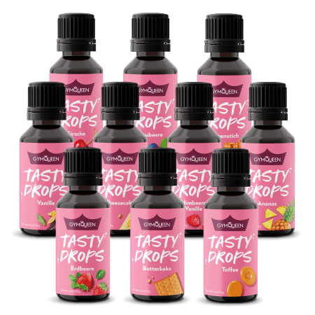 Tasty Drops 10er Pack - Abnehmen mit GYMQUEEN
