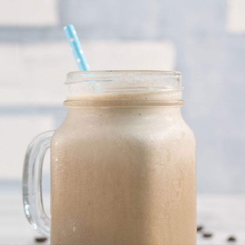 Boosting Latte Macchiato Protein Shake - In Form kommen