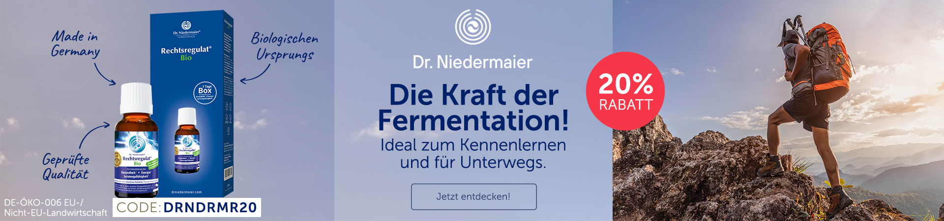 Dr. Niedermaier - Entdecke die Kraft der Fermentation!