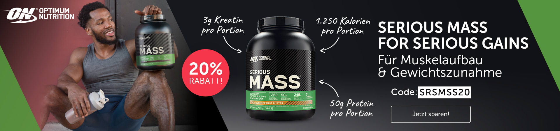 Serious mass for serious gains!