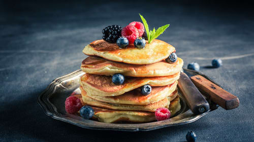 Gesunde Protein-Pancakes