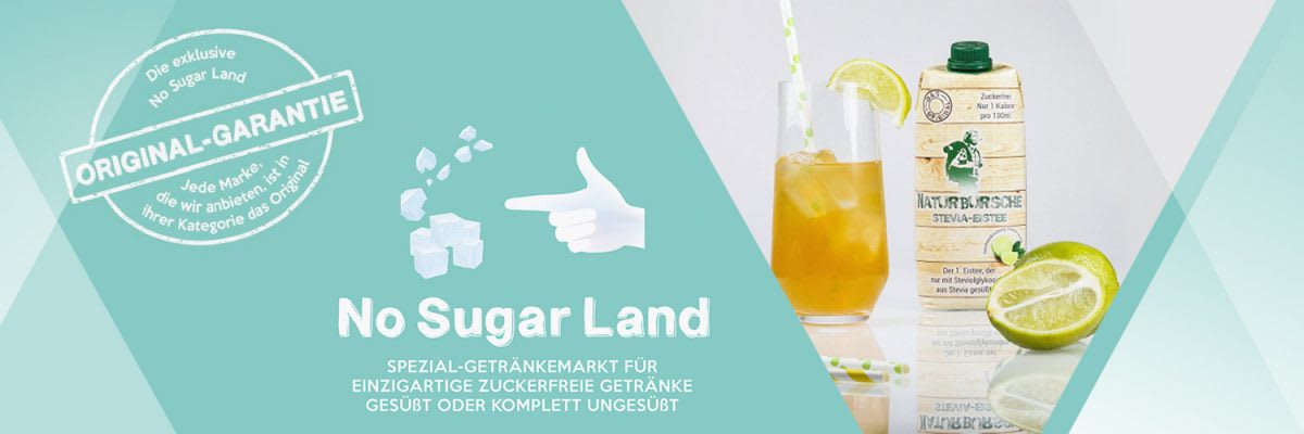 No Sugar Land - Dein Getränkemarkt für zuckerfreie Getränke