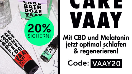 VAAY - Abschalten mit den neuen CBD-Produkten!