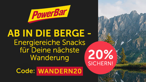 Energie für deinen Wandersommer 2021 mit PowerBar