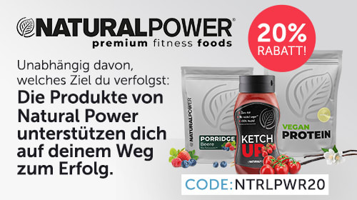 Premium Fitness Foods von Natural Power!