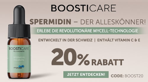 Boosticare Rejuvenate Spermidin von SwissBioveda: Dein Schlüssel zur Verjüngung und Vitalität!