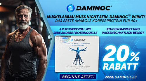 Daminoc® Bodybolika - Das erste anabole Körperprotein für 40+
