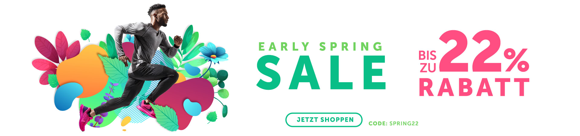 Mehr kaufen, mehr sparen! Mach jetzt mit bei unserem Early Spring Sale und sichere dir bis zu -22%!