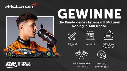 GEWINNE die Runde deines Lebens mit McLaren Racing in Abu Dhabi