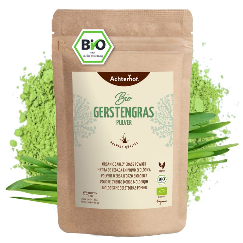Gerstengraspulver