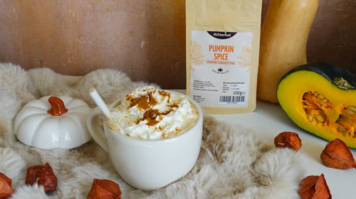 Herbstlicher Pumpkin Spice Latte