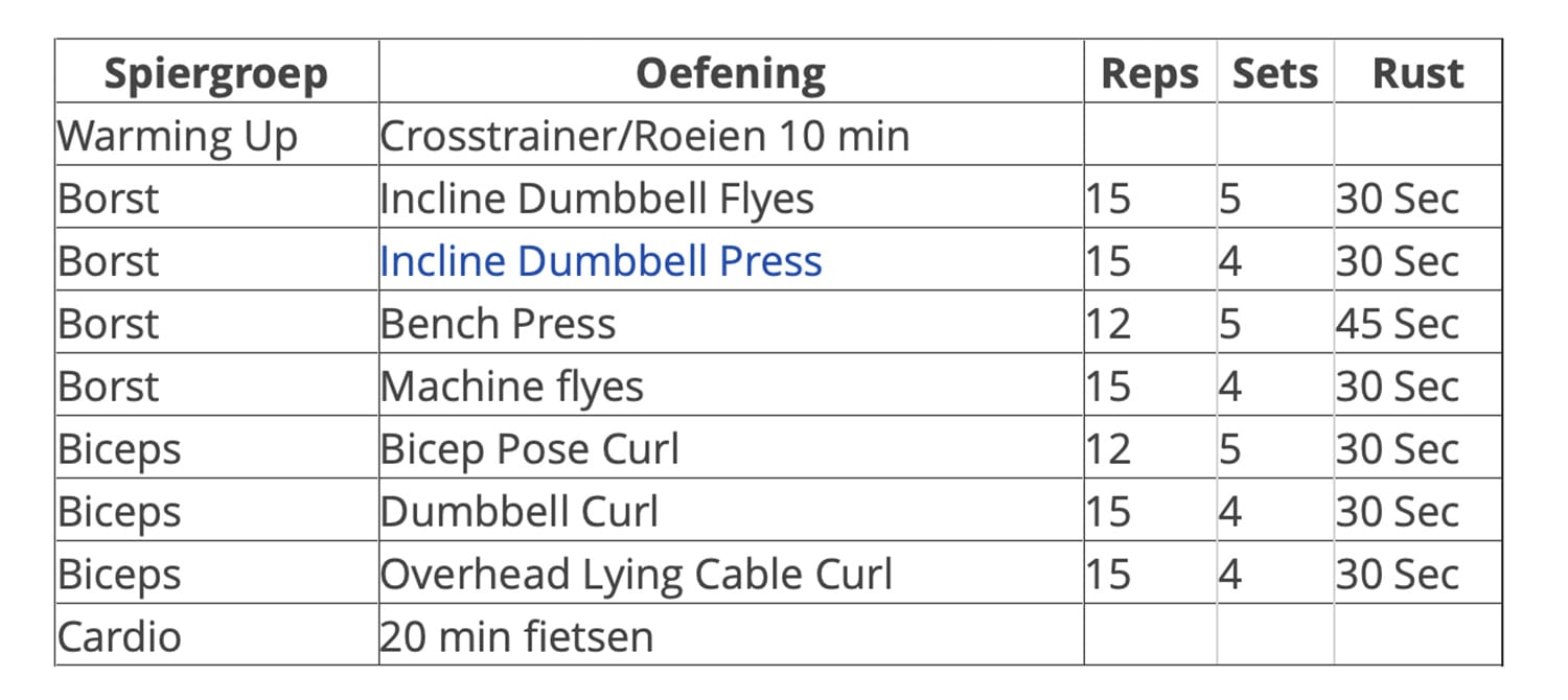 Rug best sale bicep workout