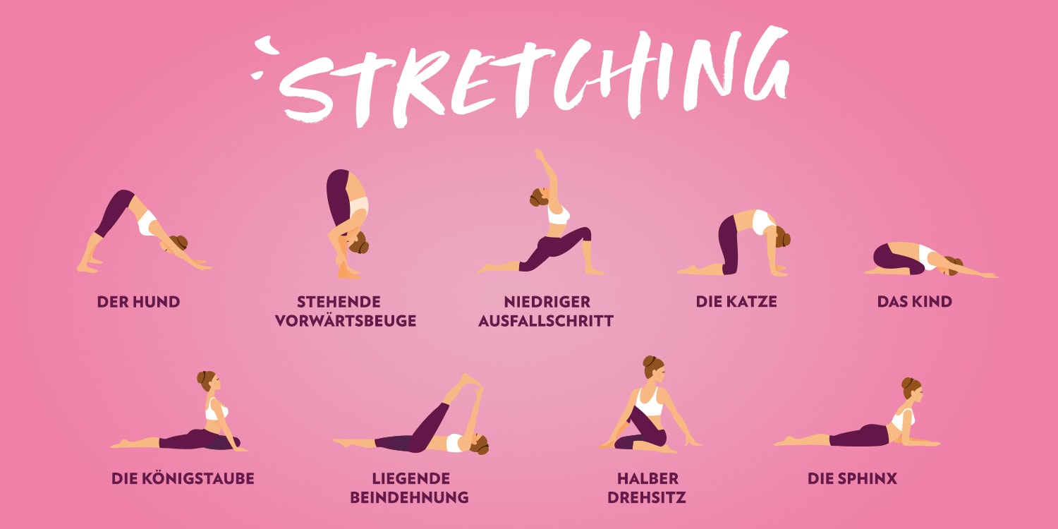 Dehnung Vor Oder Nach Dem Sport www.gymqueen.de