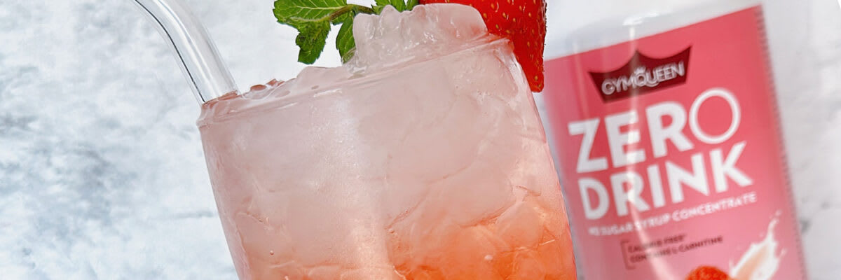 Alkoholfreier Strawberry-Peach-Caipi - GymQueen