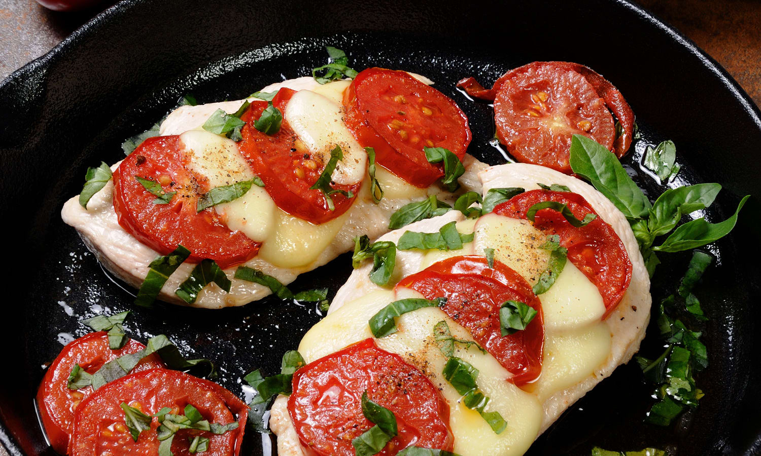 Hähnchenbrust Caprese - Vom Achterhof