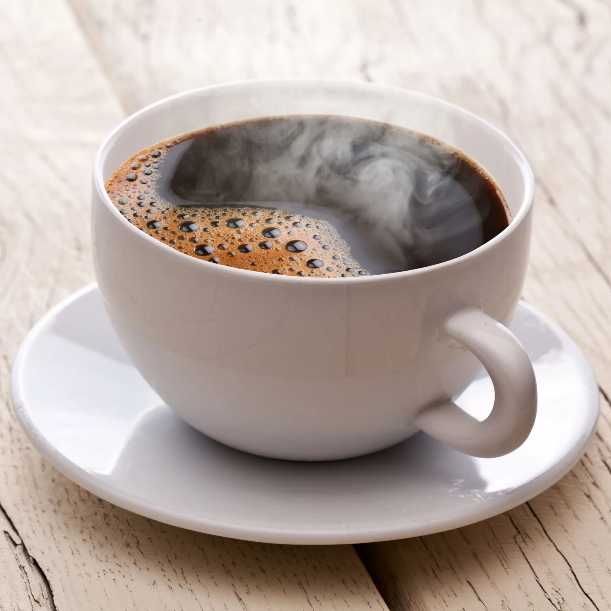 Weniger Kaffee