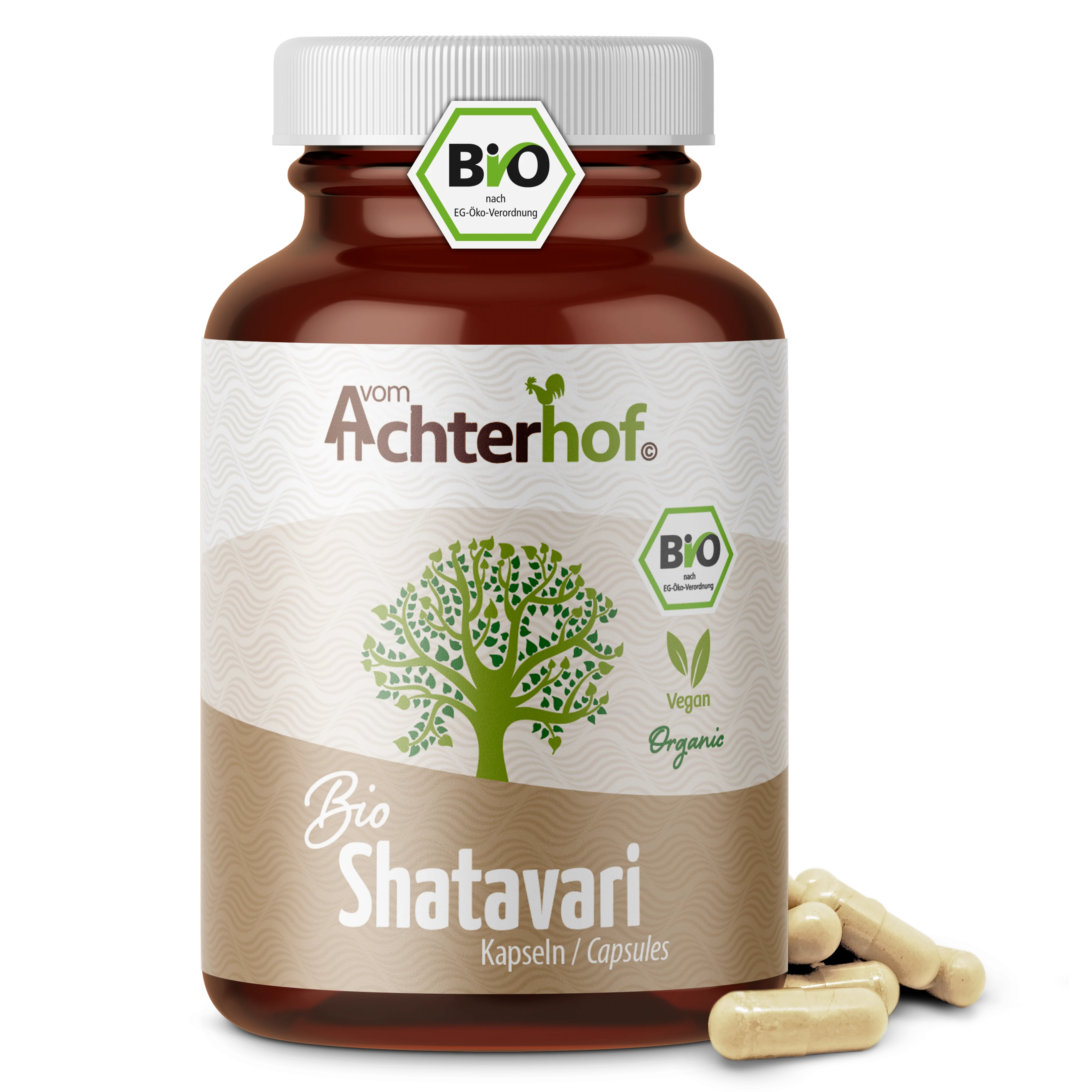 Shatavari Kapseln Bio (160 Kapseln)